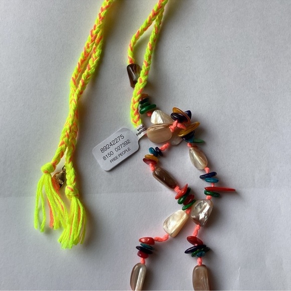 NWT Free People At The Market long Necklace - Picture 6 of 8